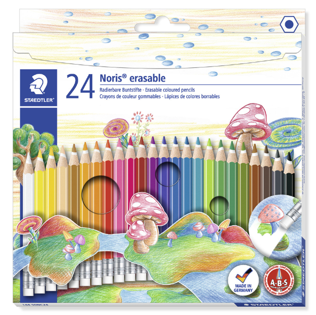 Radierbare Buntstifte STAEDTLER Noris erasable