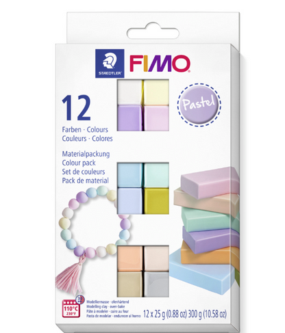 FIMO soft Modelliermasse "Pastellfarben"