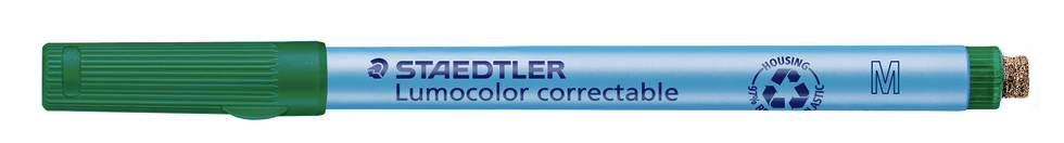 Folienstift wasserlöslich mit Filzradierer