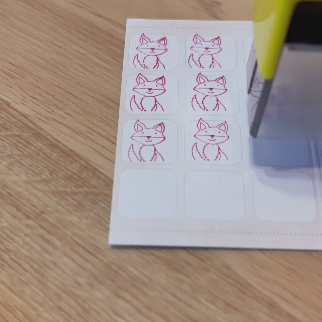 Klassensatz Sammelheft Fuchs (30 Stück) mit passendem Fuchsstempel