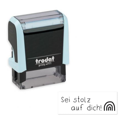 Stempelbaukasten - Ein Stempel nach deinen Wünschen (Modell 4911 - Abdruckfläche 37 x 14mm)