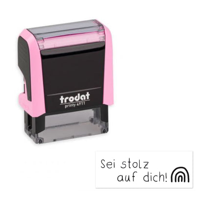 Stempelbaukasten - Ein Stempel nach deinen Wünschen (Modell 4911 - Abdruckfläche 37 x 14mm)