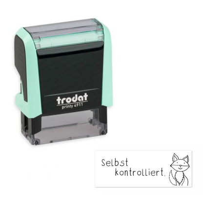 Stempelbaukasten - Ein Stempel nach deinen Wünschen (Modell 4911 - Abdruckfläche 37 x 14mm)