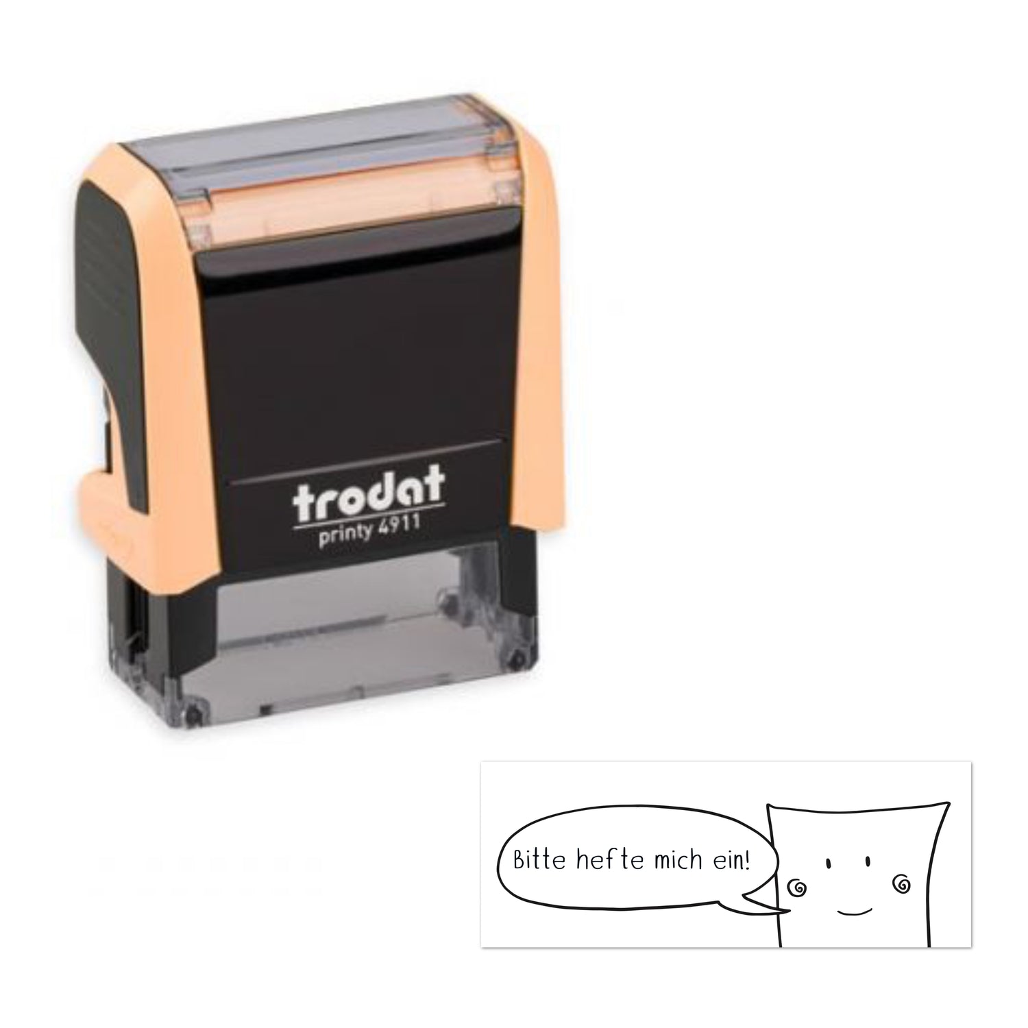 Stempelbaukasten - Ein Stempel nach deinen Wünschen (Modell 4911 - Abdruckfläche 37 x 14mm)